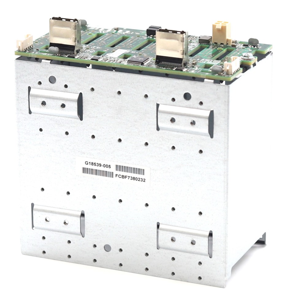 Бэкплейн Intel R2208G 2.5” 8-Bay Backplane Board W/Cage P/N: G15232-550/G18539-005 Tested — фото 1