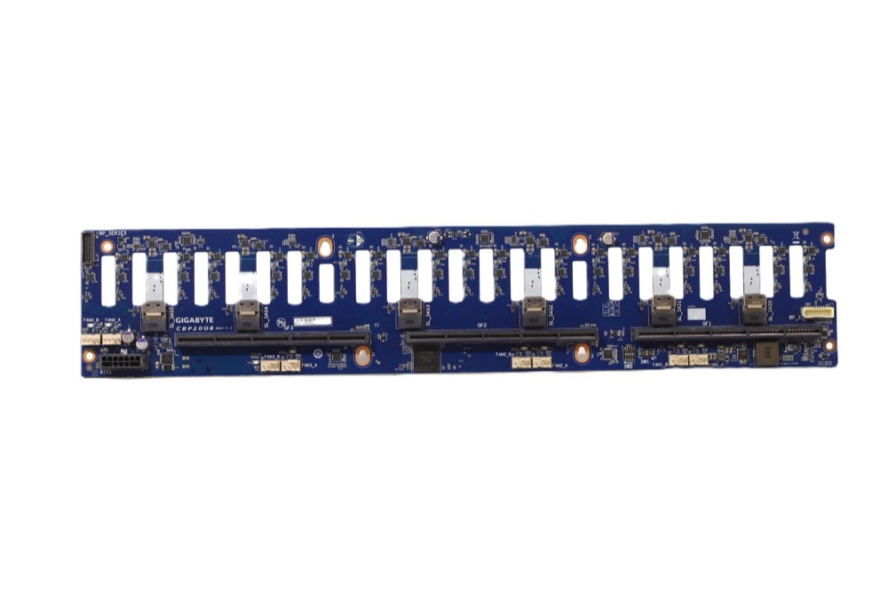 Бэкплейн GigaByte R262-ZA0 24-Bay SAS/SATA Server Backplane Board P/N: CBP20O8 Tested — фото 2
