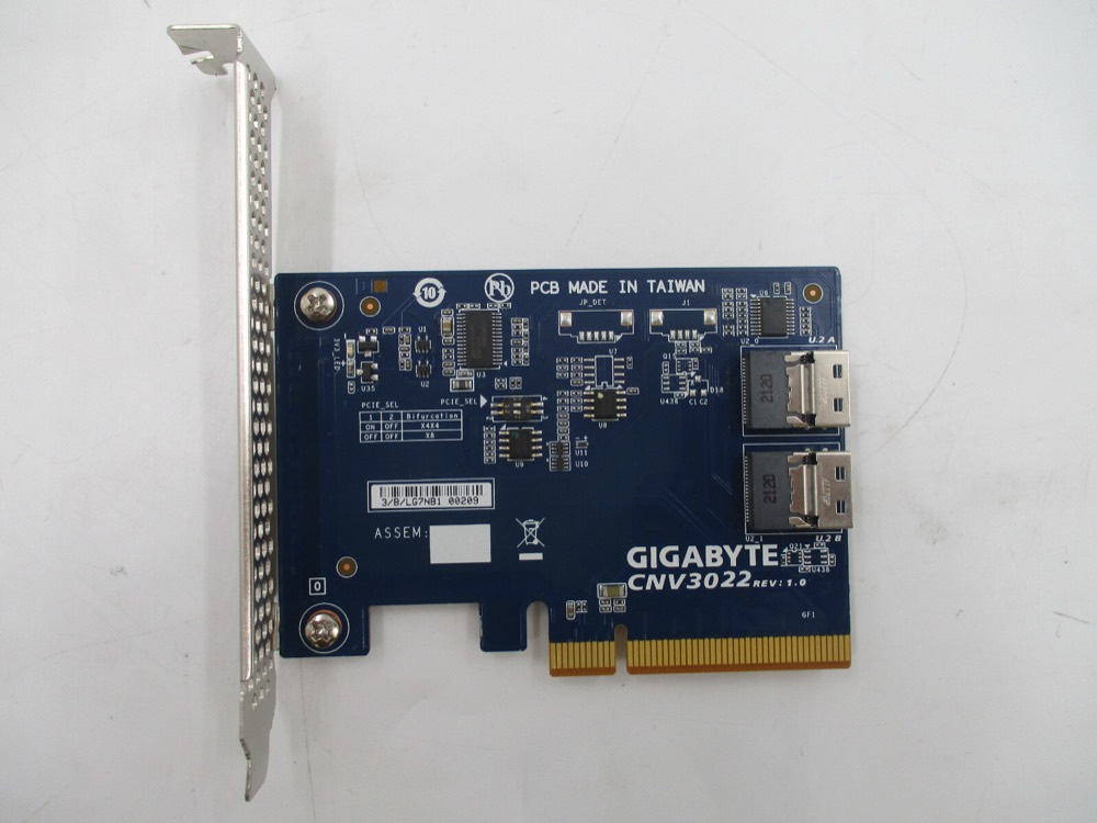 RAID/HBA-контроллер Gigabyte R272 Z32 2-Port Raid Controller High Profile P/N:CNV3022 Tested Working — фото 2
