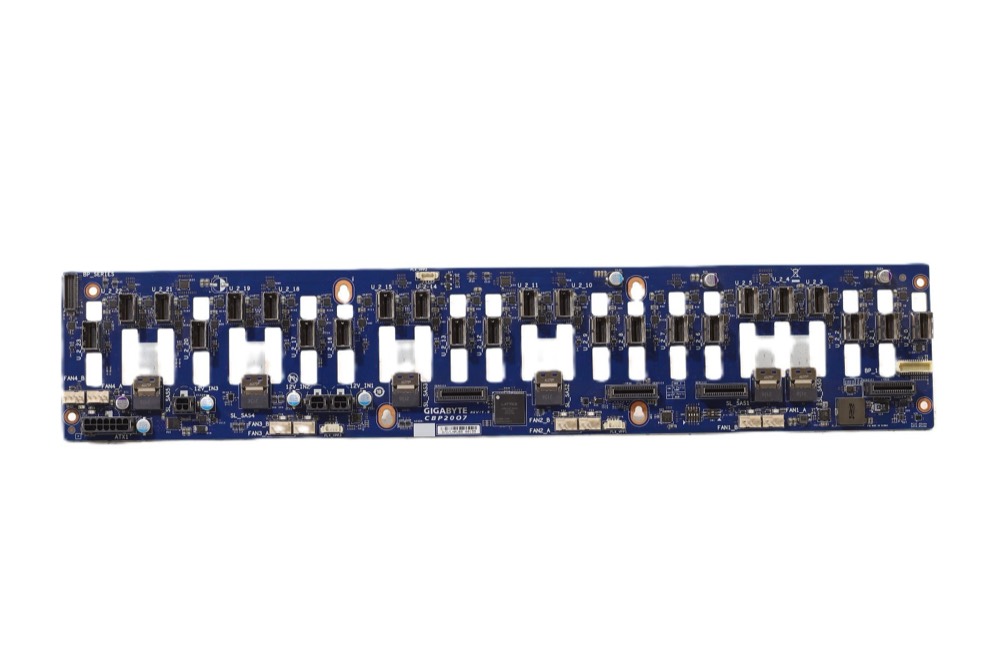 Бэкплейн GigaByte R282-NO0 / R282-2O0 Server Backplane Board P/N: CBP20O7 Tested Working — фото 2