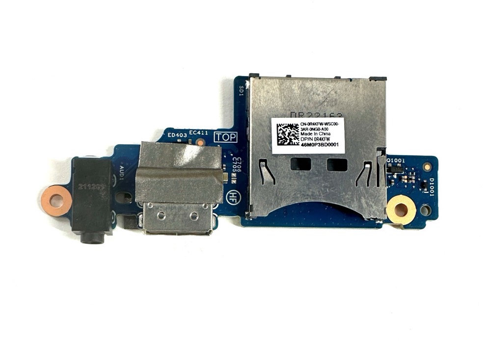 Считыватель R4KFW Dell Inspiron 16 7610 Laptop USB Card Reader IO Board — фото 1