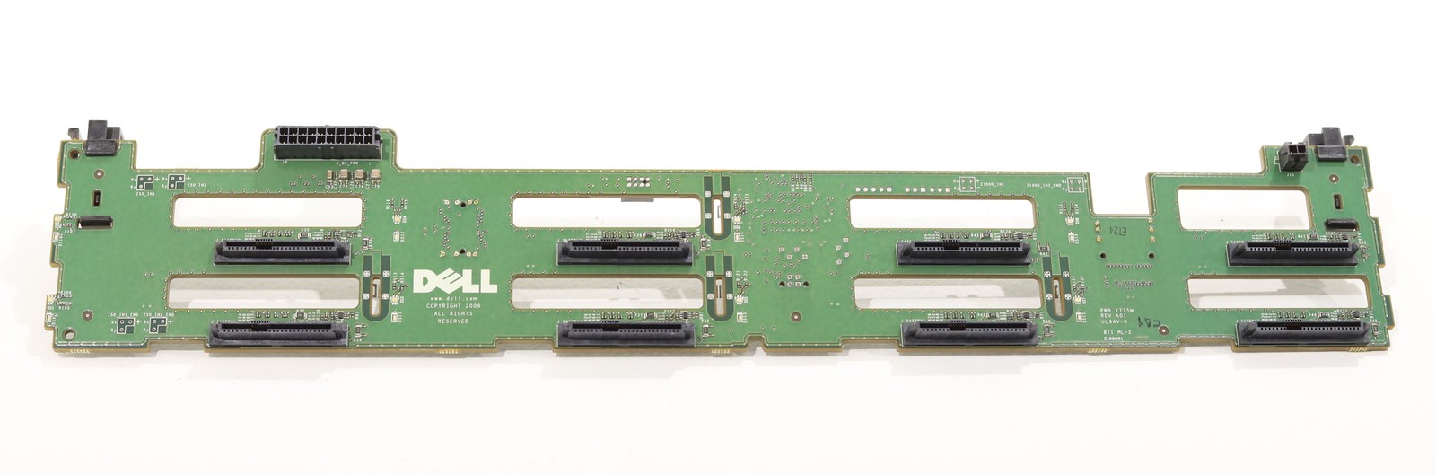 Бэкплейн Dell PowerEdge R510/515 3.5" 8-Bay SAS/SATA Backplane Board Dell P/N: 0X836M — фото 1