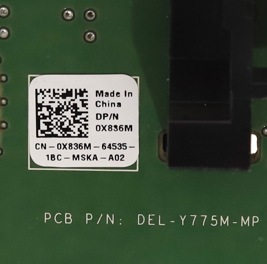 Бэкплейн Dell PowerEdge R510/515 3.5" 8-Bay SAS/SATA Backplane Board Dell P/N: 0X836M — фото 2