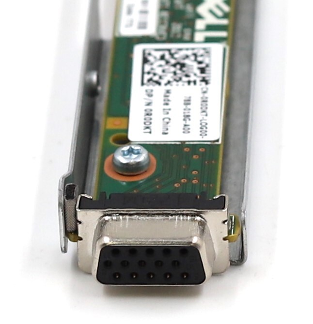 Крепление Dell PowerEdge R630/620 VGA-Port Panel Board W/Bracket Dell P/N: 0R0DKT Tested — фото 2