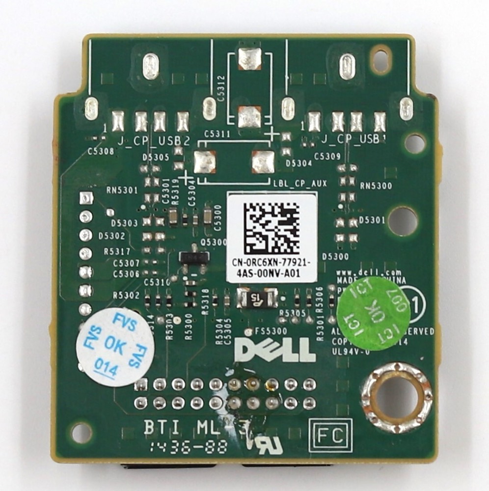 Считыватель Dell PowerEdge R720XD/R730XD VFlash Media Card Reader Dell P/N: 0RC6XN Tested — фото 3