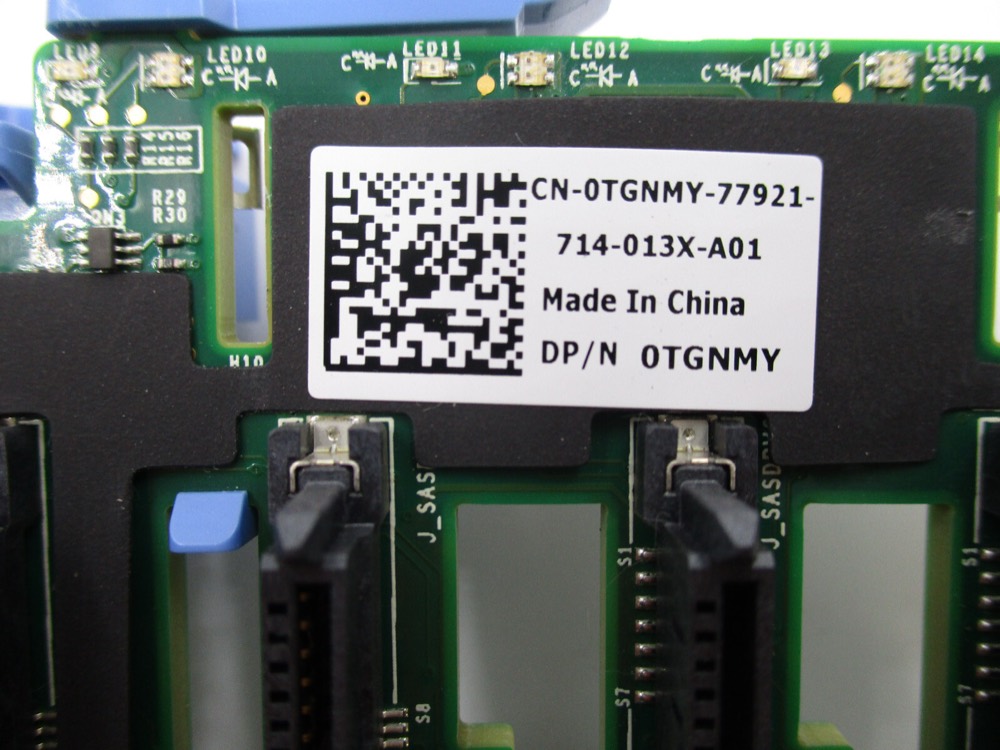 Бэкплейн Dell PowerEdge R730 8 x 2.5" Hard Drive Backplane Dell P/N:0TGNMY Tested Working — фото 2