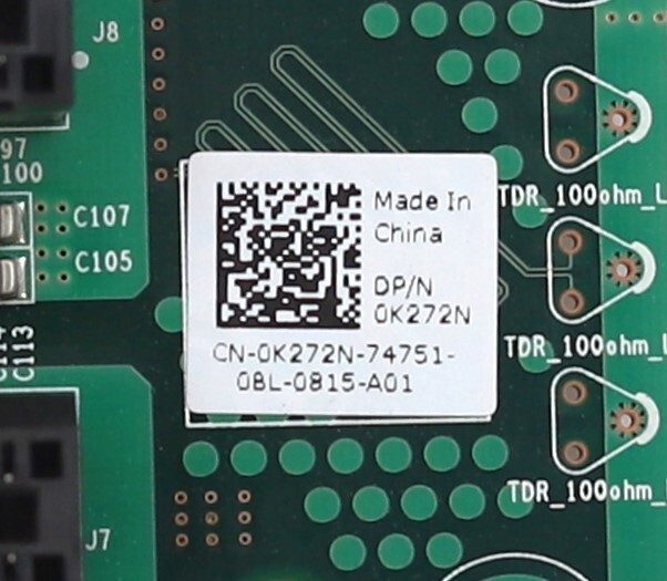 Райзер Dell PowerEdge R815/R810 Server PCIe Riser Card Dell P/N: 0K272N Tested Working — фото 3