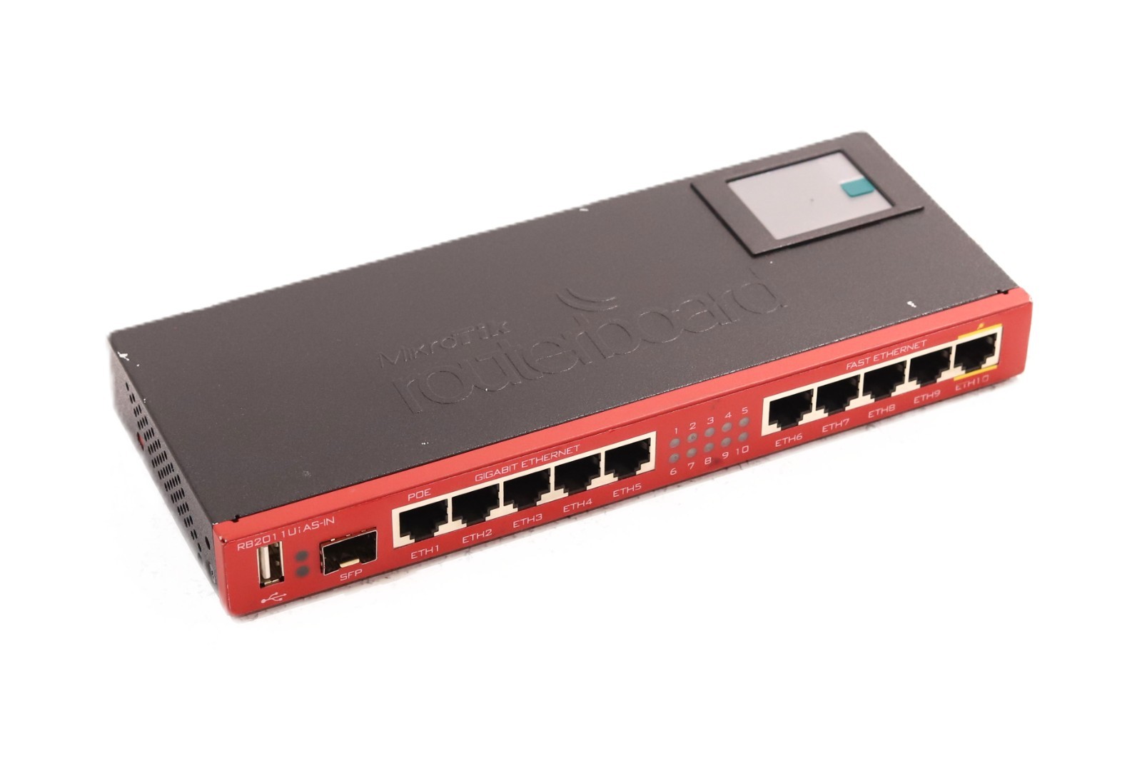 Маршрутизатор Mikrotik RouterBOARD RB2011 Series 5x10/100Mbps 5x1GbE Router P/N: RB2011UiAS-IN — фото 1