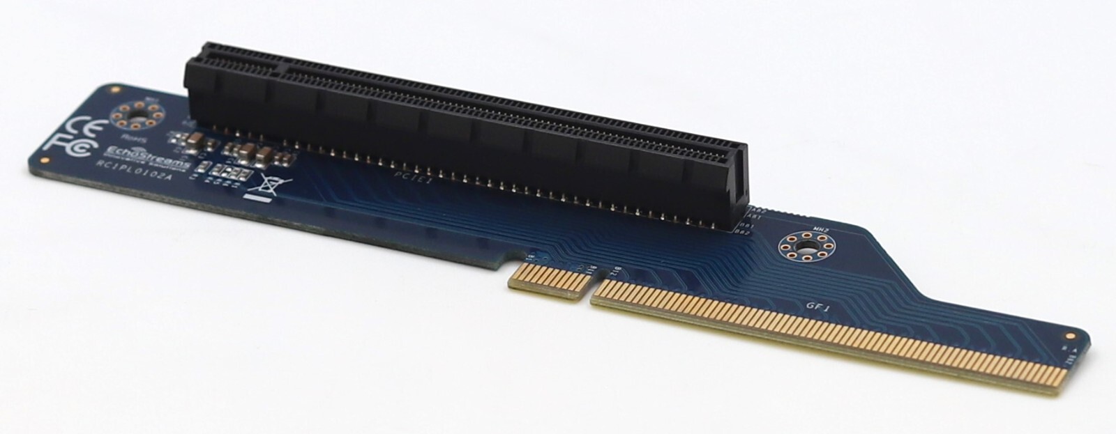 Райзер EchoStreams PCIe Riser Card P/N: RC1PL0102A Tested Working — фото 1