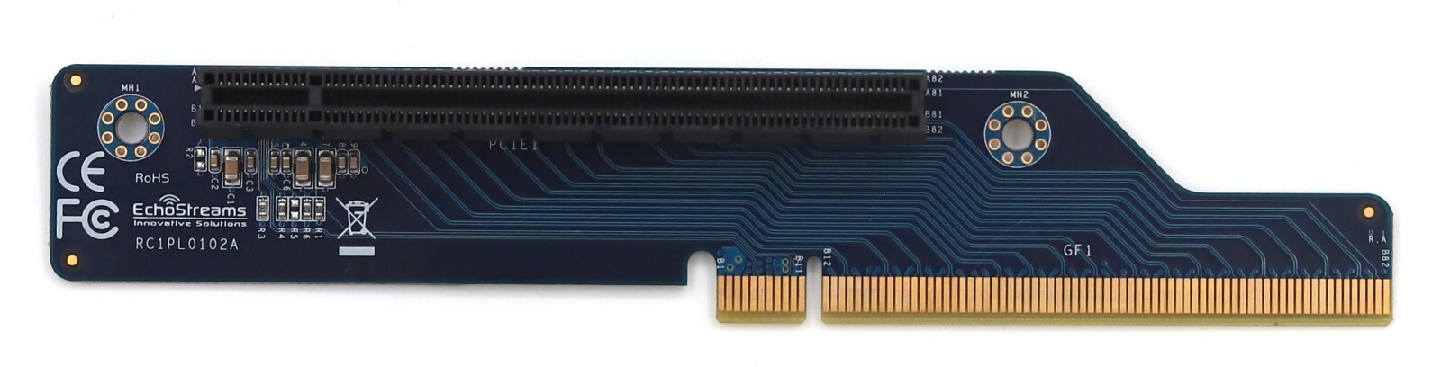 Райзер EchoStreams PCIe Riser Card P/N: RC1PL0102A Tested Working — фото 2