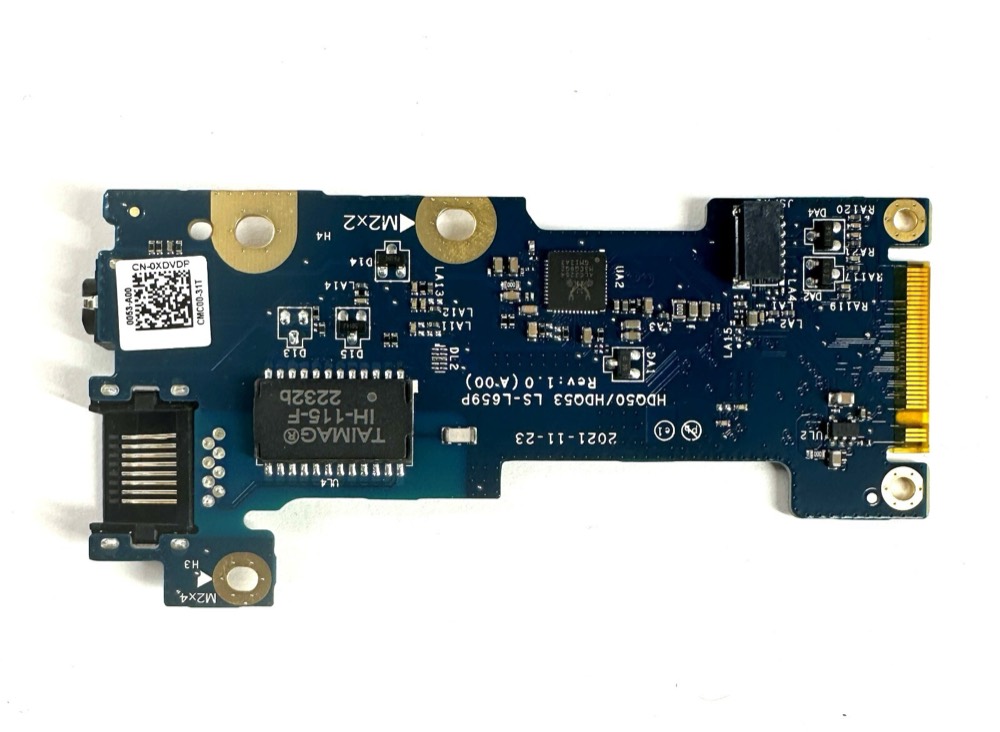 Плата XDVDP Alienware m15 R7 / m15 R7 AMD Audio Port / LAN RJ-45 IO Circuit Board — фото 1