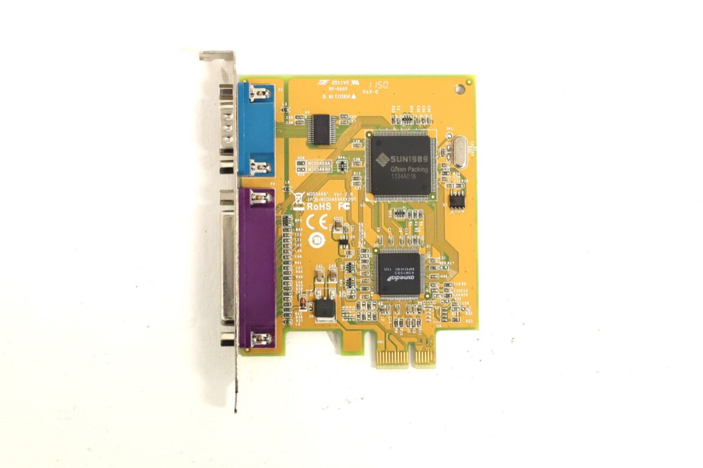 Адаптер Dell RK-6669 Dual-Port Interface Adapter Card Dell P/N: 0GP385 Tested Working — фото 2