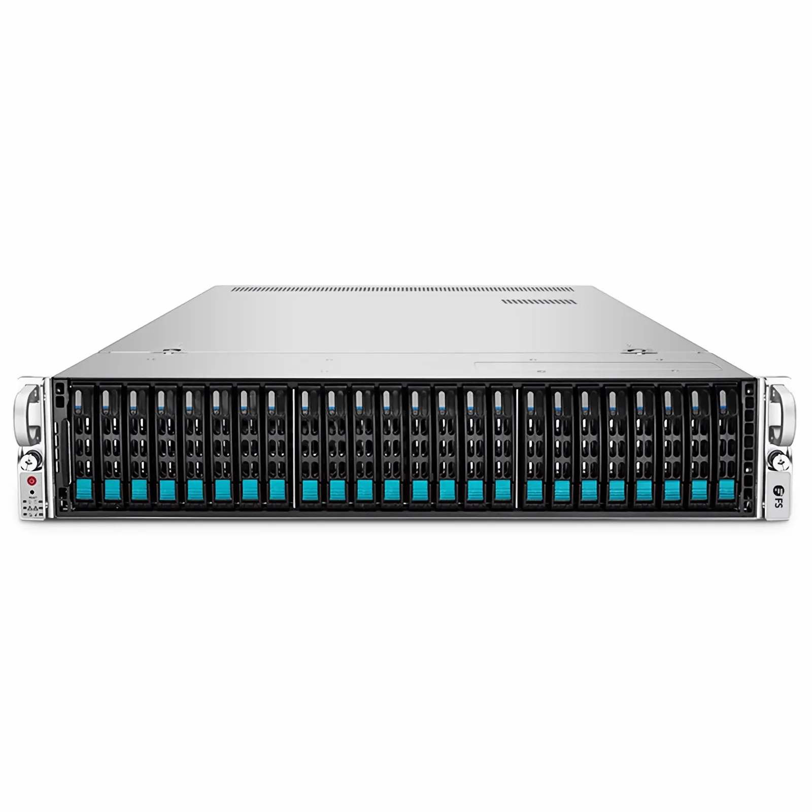 RS8260, стоечный сервер 2U, 4x процессора Intel Xeon Scalable, 12x 64 ГБ памяти, 4x отсека 2.5" SAS HDD с горячей заме — фото 1