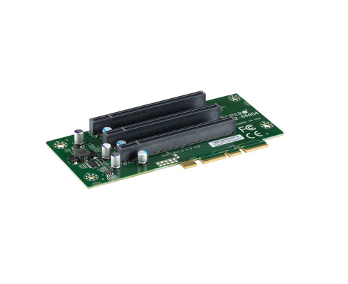 Плата расширения Supermicro RSC-D2-666G4 2U LHS DCO Riser card with three PCI-E 4.0x16 slots — фото 1