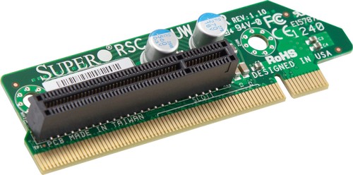 Плата расширения SuperMicro RSC-R1UW-E8R Riser Card — фото 1