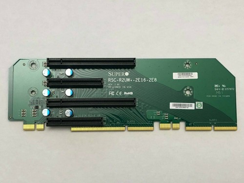 Плата расширения ※※LATEST REVISION ※※Supermicro RSC-R2UW+-2E16-2E8 Riser Card — фото 1