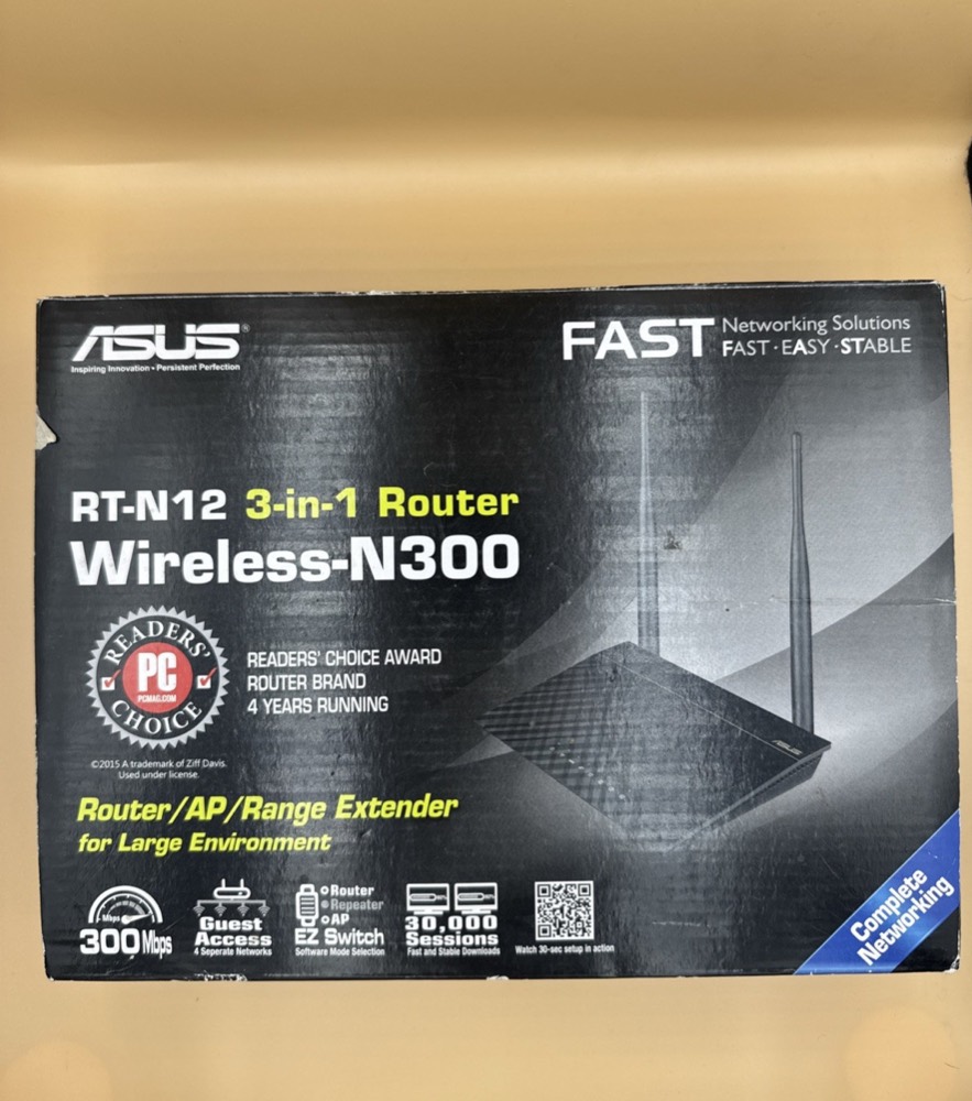 Wi-Fi роутер ASUS RT-N12 Б/У — фото 1