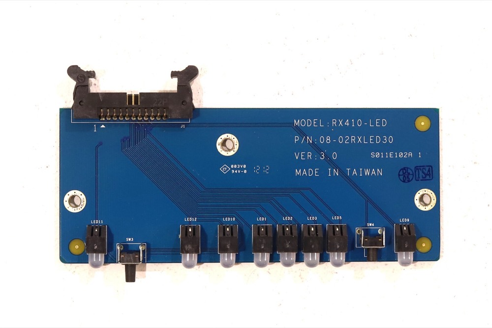 Бэкплейн Synology RX410-LED Backplane Board P/N: 08-02RXLED30 Tested Working — фото 1