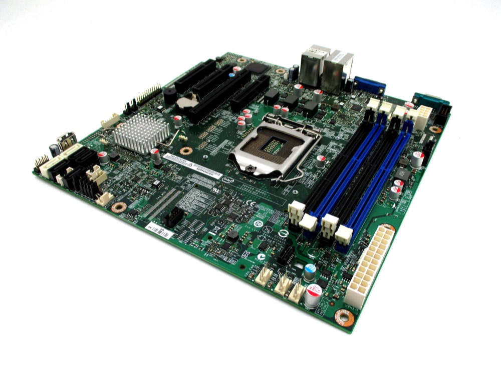 Материнская плата Intel S1200V3RP Server DDR3 LGA 1150 Motherboard P/N: G62252-408 Tested Working — фото 1