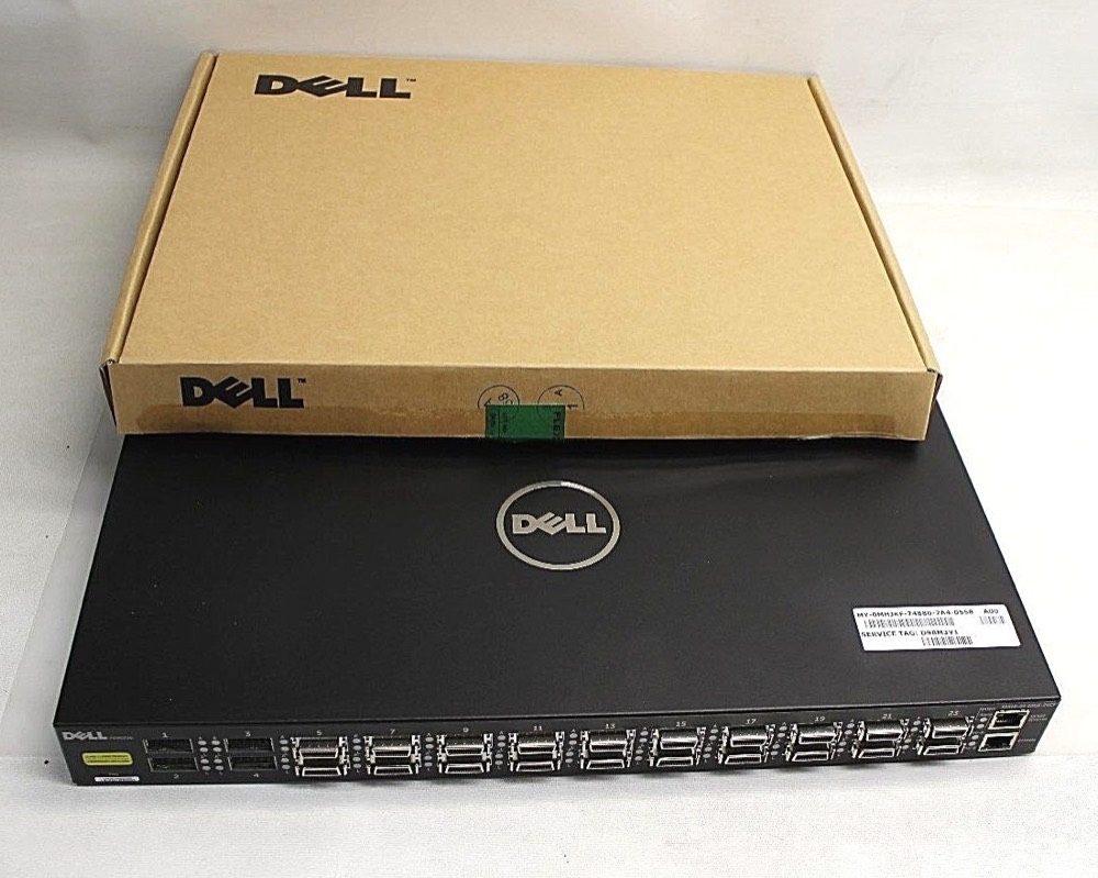 Коммутатор MHJKF DELL S2410-01-10GE-24CP FORCE10 SWITCH W/ ALL ACCESSORIES NEW IN BOX — фото 1