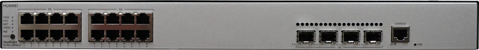 Коммутатор Huawei S2730S-S16FP4S-A (8×10/100BASE-TX, 8×10/100/1000BASE-T,, 4×GE SFP, PoE+, питание AC) — фото 2