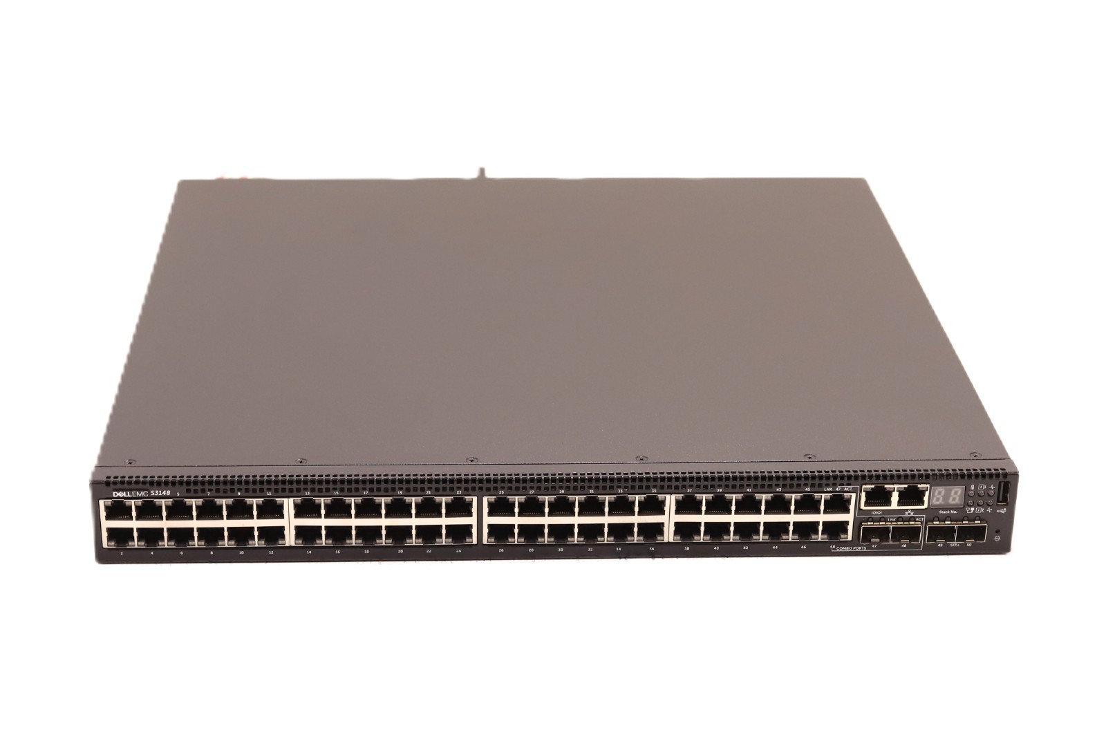 Трансивер Dell Networking S3148 48-Port Gigabit 2x10GbE SFP+ Managed Switch P/N: CF8D0 — фото 2