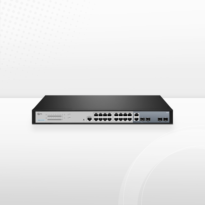 Коммутатор S3260-16T4FP L2+ PoE+, 16x 10/100/1000BASE-T RJ45, 2x 1G SFP, 2x 1G RJ45/SFP Combo. — фото 1