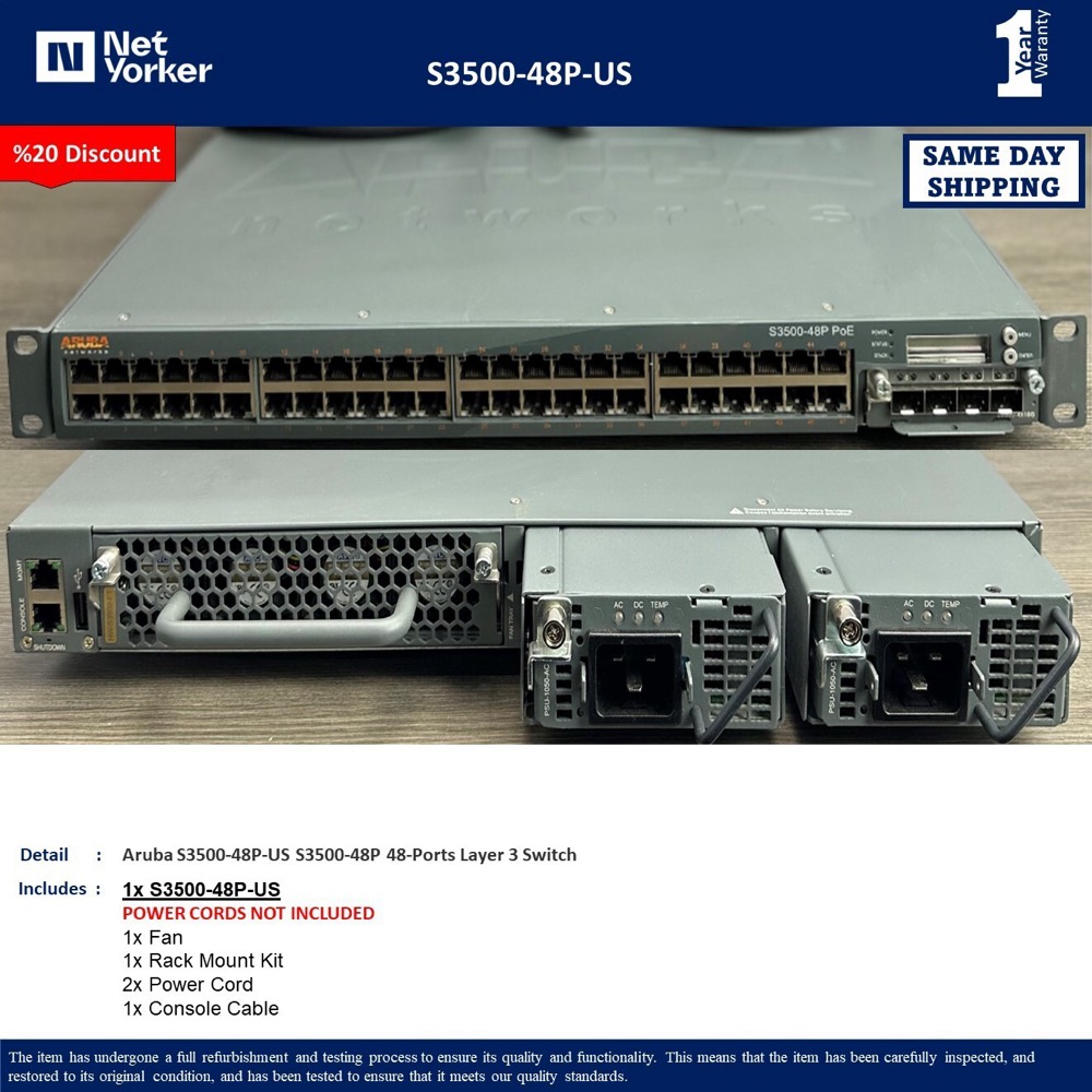 Оборудование Cisco S3500-48P-US — фото 1