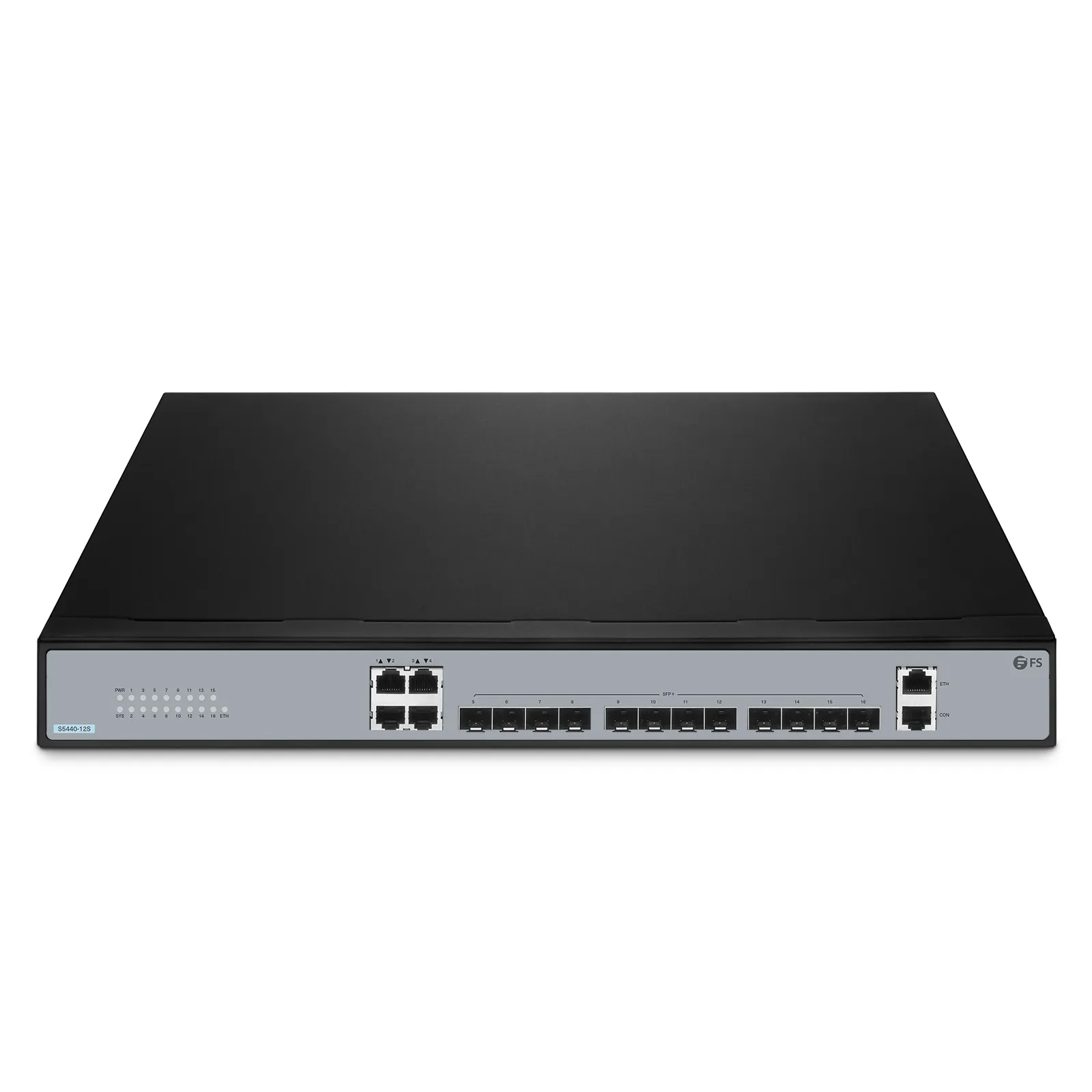 Коммутатор FS S5440-12S L3 12×10G SFP+ 4×GE RJ45 PicOS — фото 1