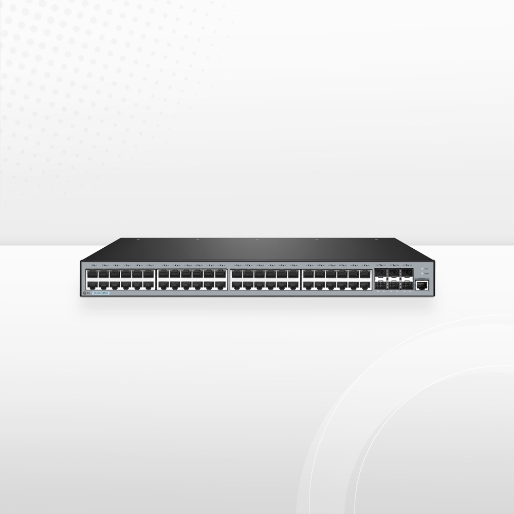 Стекируемый гигабитный коммутатор S5500-48T6S L3, 48x 1G RJ45, 6x 1G/10G SFP+. — фото 1