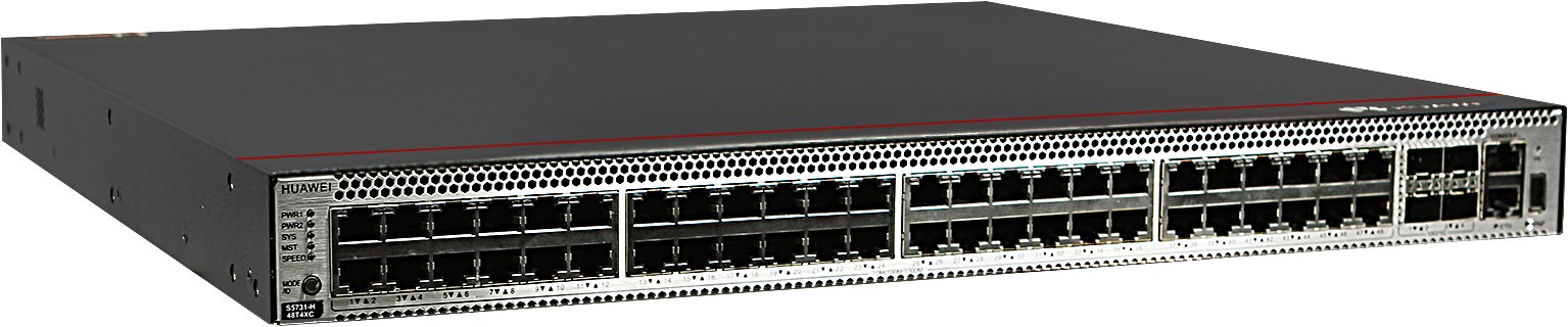 Коммутатор Huawei S5731-H48T4XC-B (48×GE RJ45, 4×10GE SFP+, слот расширения) — фото 2