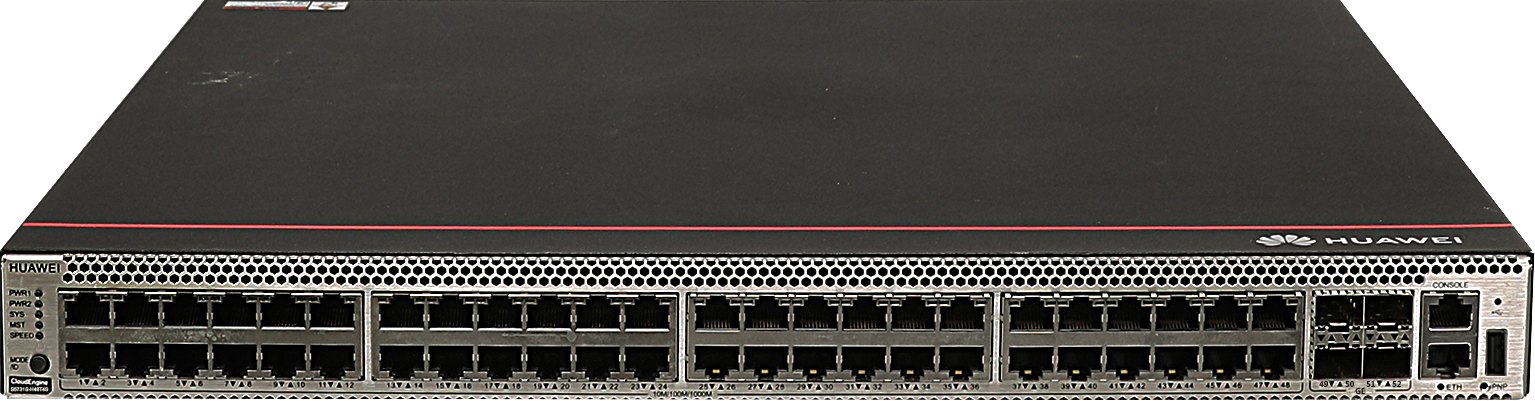 Коммутатор Huawei S5731S-H48T4S-A (48×10/100/1000BASE-T,4×GE SFP,1×150W питание AC) — фото 1