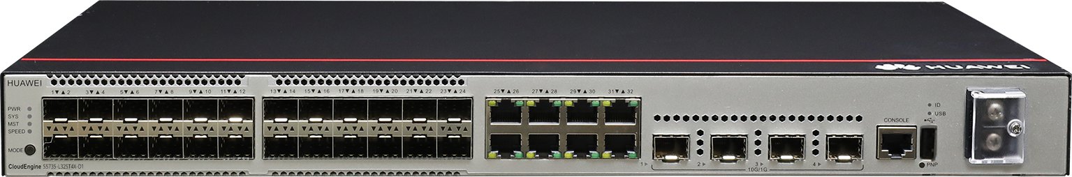 Коммутатор Huawei S5735-L32ST4X-D1 (24×GE SFP, 8×GE RJ45, 4×10GE SFP+) — фото 1