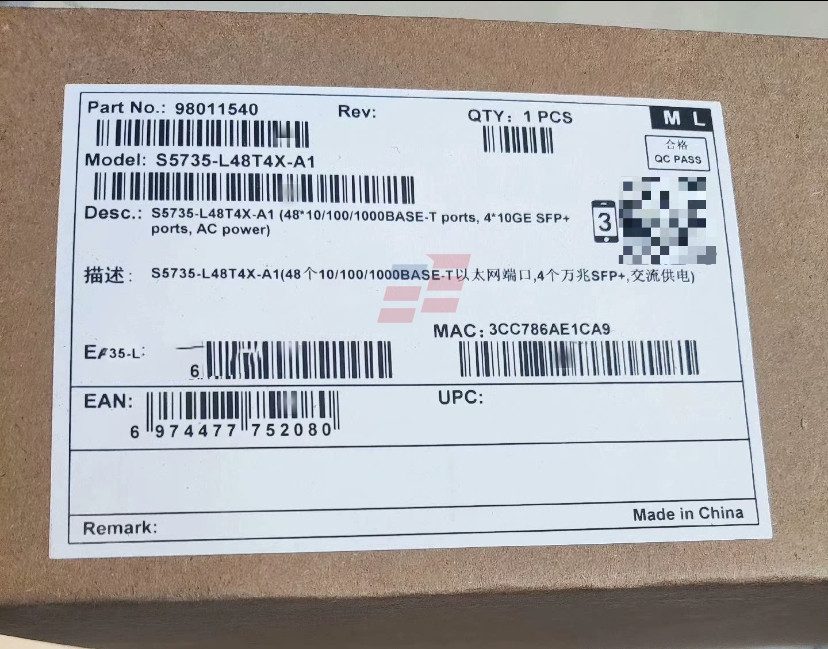 Коммутатор Huawei S5735-L48T4X-A1 48×GE RJ45 и 4×10GE SFP+ — фото 1
