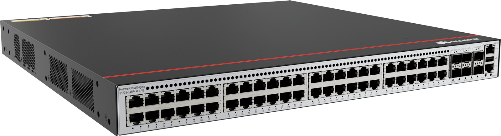 Коммутатор Huawei S5735-S48P4XEZ-V2 (48×GE PoE+, 4×10GE SFP+) — фото 3