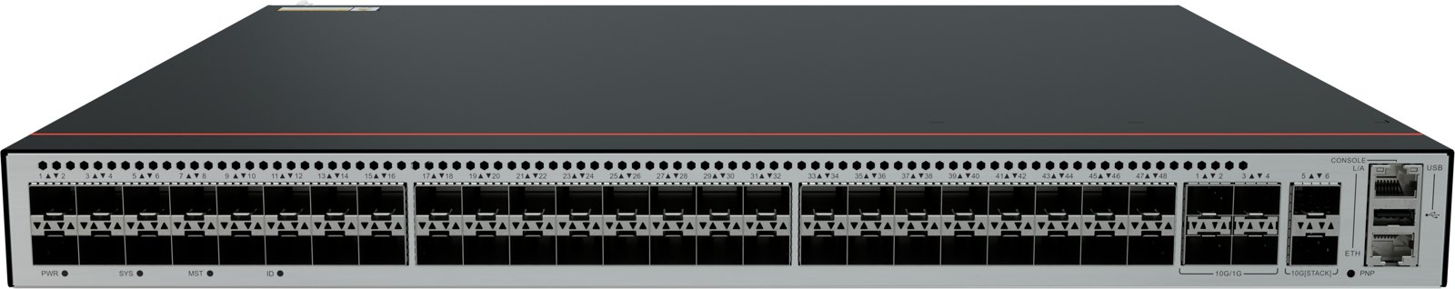 Коммутатор Huawei S5735-S48S4XE-V2 (48×GE SFP, 4×10GE SFP+) — фото 1