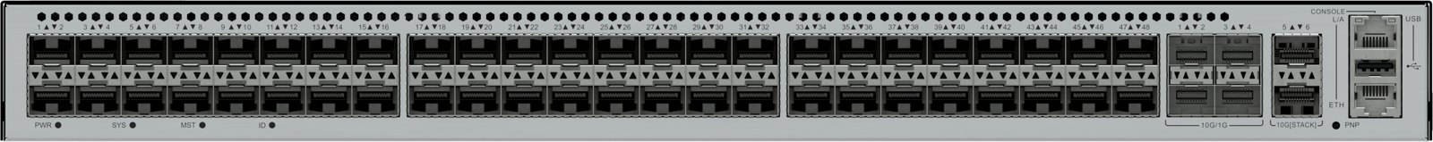 Коммутатор Huawei S5735-S48S4XE-V2 (48×GE SFP, 4×10GE SFP+) — фото 2