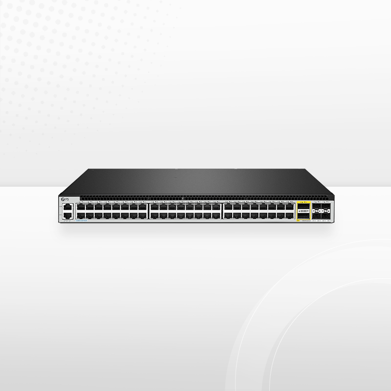 48-портовый multi-gigabit коммутатор FS 2.5GBASE-T (S5800-48MBQ) — 48x 100M/1000M/2.5GBASE-T/Multi-Gigabit — фото 1