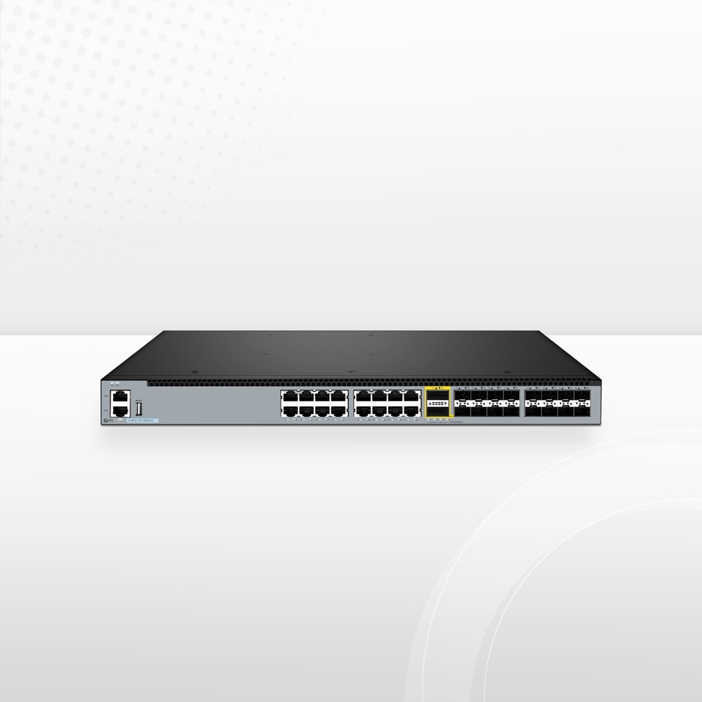 Коммутатор S5850-16T16BS2Q L3 Gigabit, 16x 1G RJ45, 8x 10G SFP+, 8x 25G SFP28, 2x 40G QSFP+ (масштабируемые порты). — фото 1