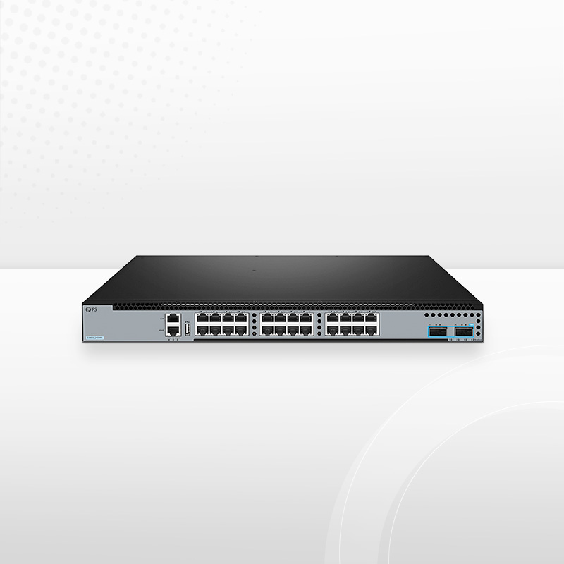 Мультигигабитный коммутатор S5850-24XMG, 24x 100/1000M/2.5G/5G/10GBASE-T, 2x 100G QSFP28. — фото 1