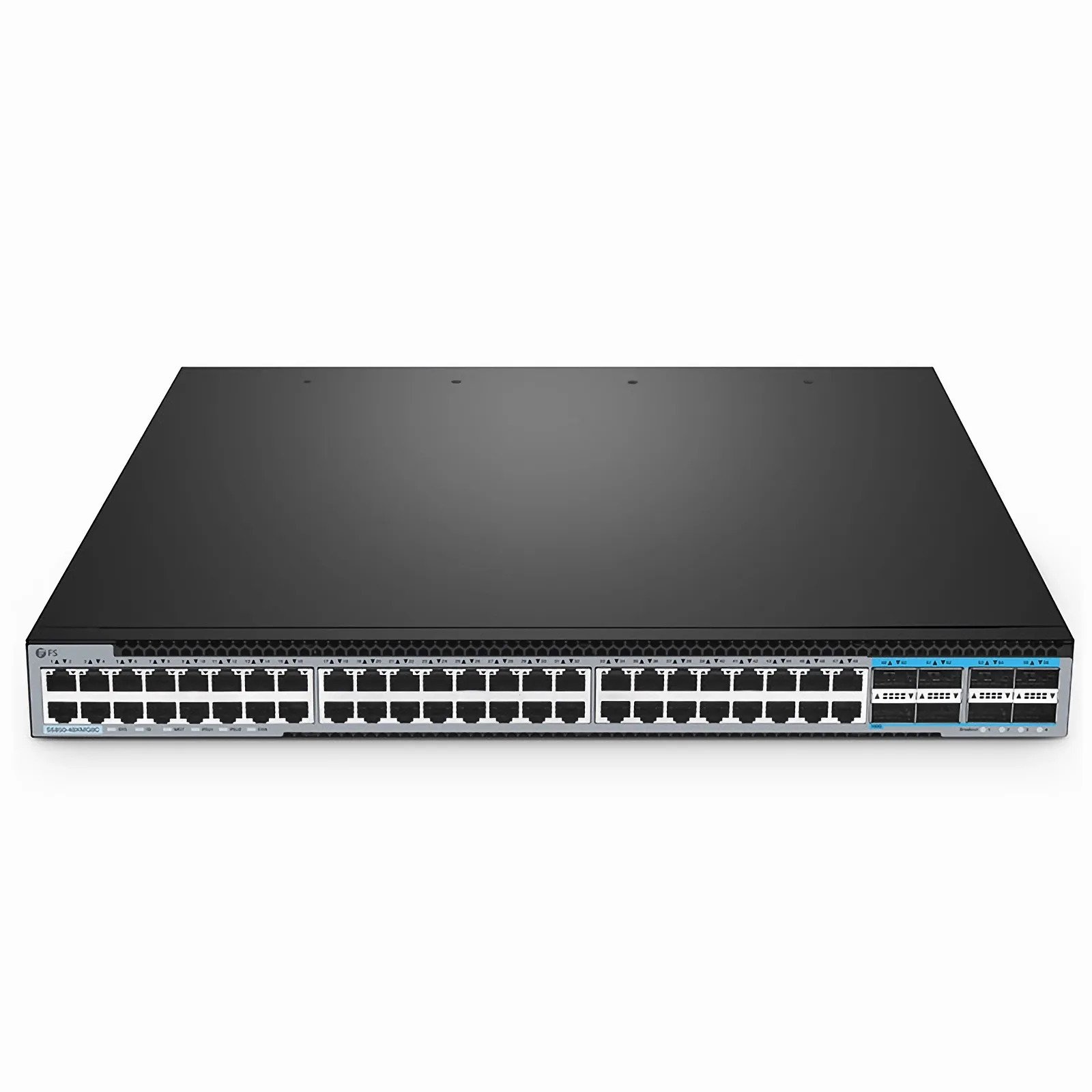 Мультигигабитный коммутатор S5850-48XMG8C L3, 48x 100/1000M/2.5G/5G/10GBASE-T, 8x 100G QSFP28. — фото 1