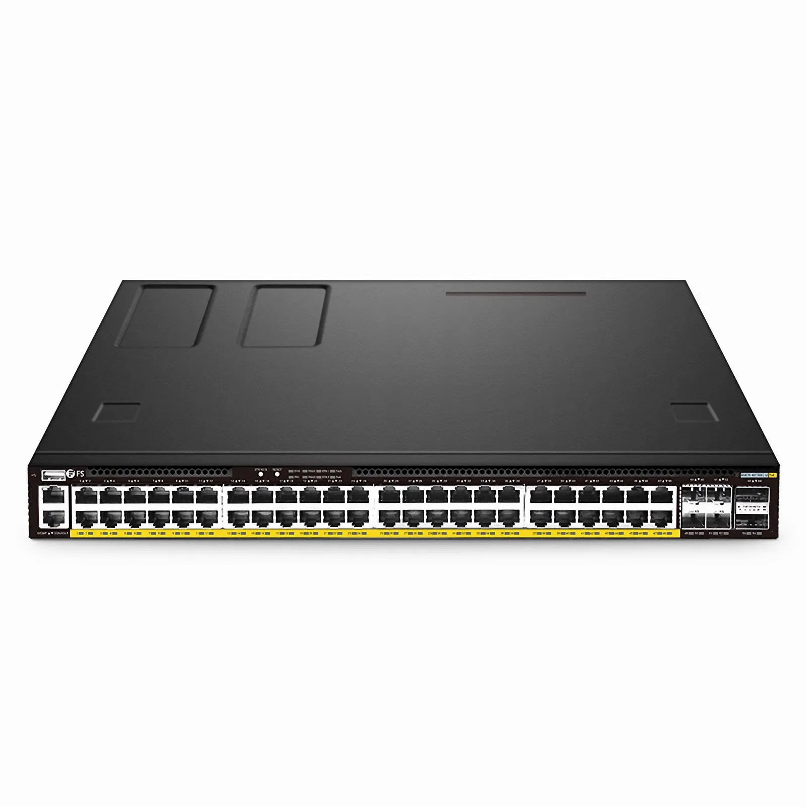 Коммутатор S5870-48T6BC-U L3 PicOS PoE++, 48x 1G RJ45, 4x 25Gb SFP28, 2x 100Gb QSFP28. — фото 1