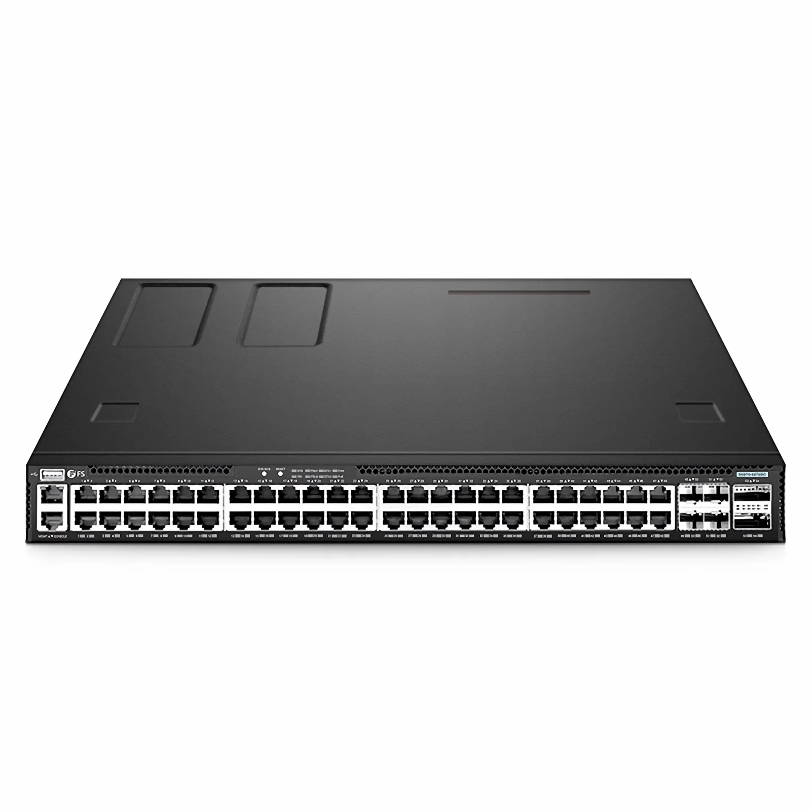 Коммутатор S5870-48T6BC L3 Gigabit PicOS, 48x 1G RJ45, 4x 25G SFP28, 2x 100G QSFP28. — фото 1