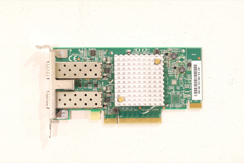 Трансивер Solarflare S6102 Dual-Port 10GbE SFP PCIe x8 Server Adapter P/N: SF329-9021-R7.2 — фото 3