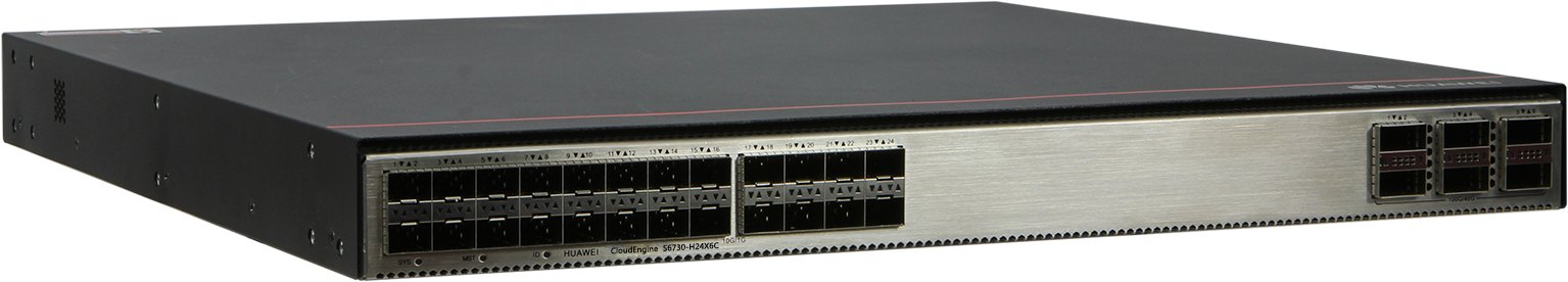 Коммутатор Huawei S6730-H24X6C (24×10GE SFP+, 6×40/100GE QSFP28, с лицензией 100G) — фото 2