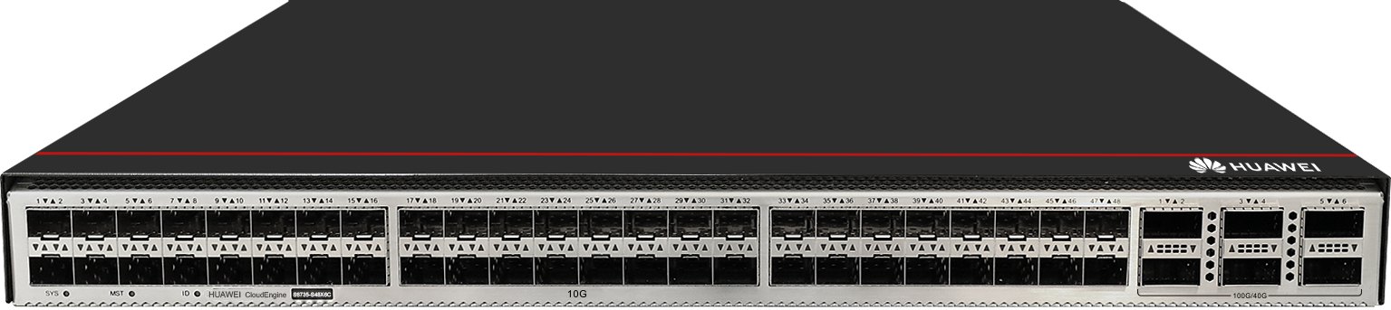 Коммутатор агрегации Huawei S6735-S48X6C (48×10GE SFP+, 6×100GE QSFP28, без БПs) — фото 1