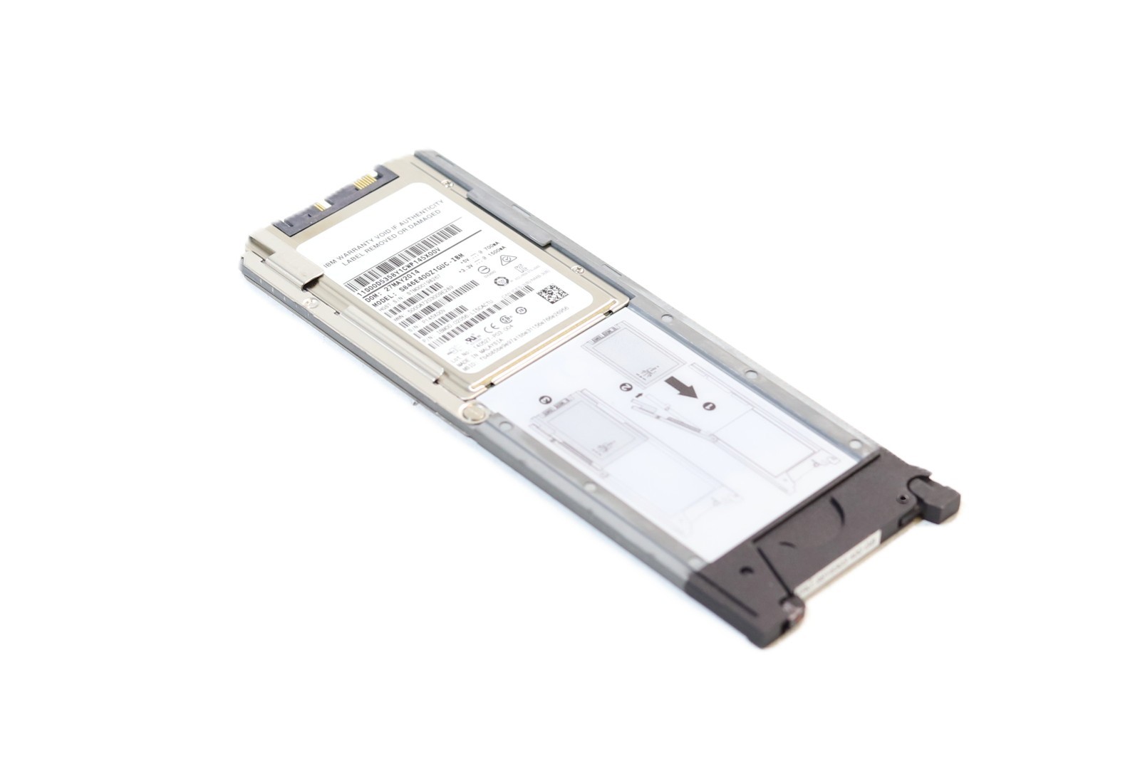 SSD-накопитель IBM S846E400Z1GUC-IBM 400GB 1.8" 6Gb/s SAS Flash SSD W/Caddy Tray P/N: 98Y6303 — фото 1