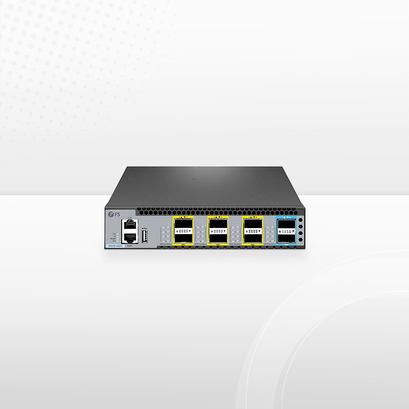 Корпоративный ядровый коммутатор S8550-6Q2C, 6x 40Gb QSFP+, 2x 100G QSFP28. — фото 1