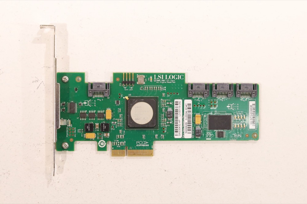 RAID/HBA-контроллер HP SAS3041E-HP Quad-Port PCIe x8 SAS/SATA RAID Controller Card P/N: 510359-001 — фото 3