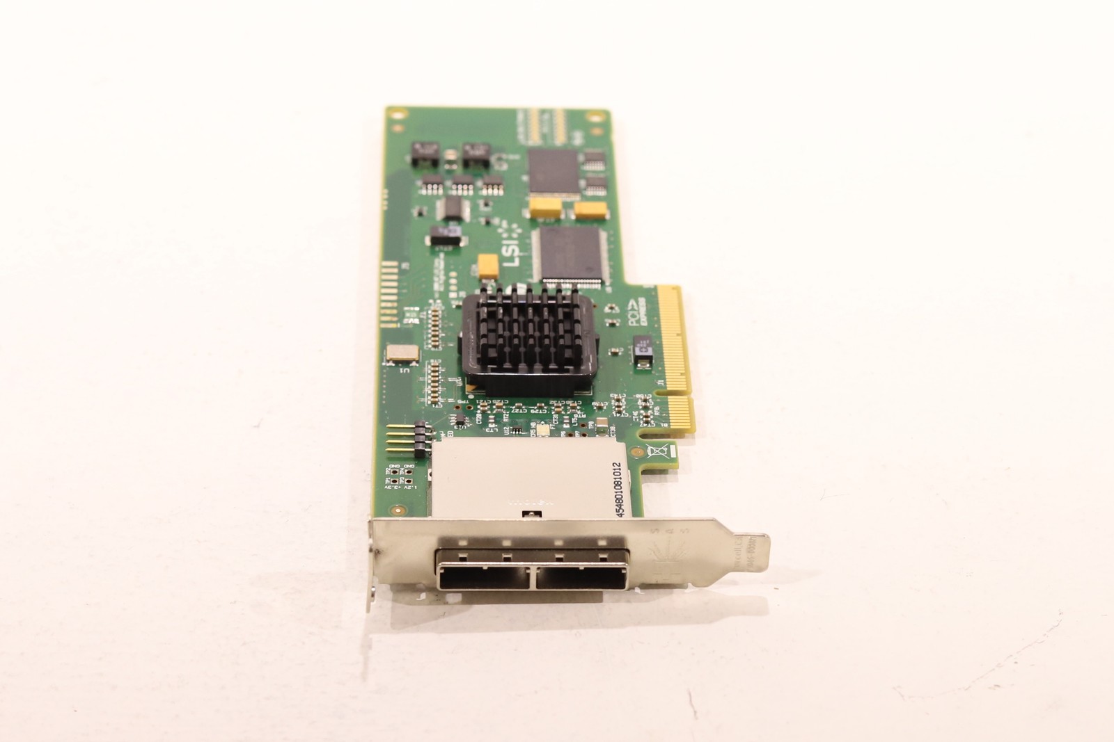 Адаптер LSI SAS3801E Dual-Port 3Gb/s PCIe SAS Host Bus Adapter P/N: L3-01123-04G Tested — фото 2